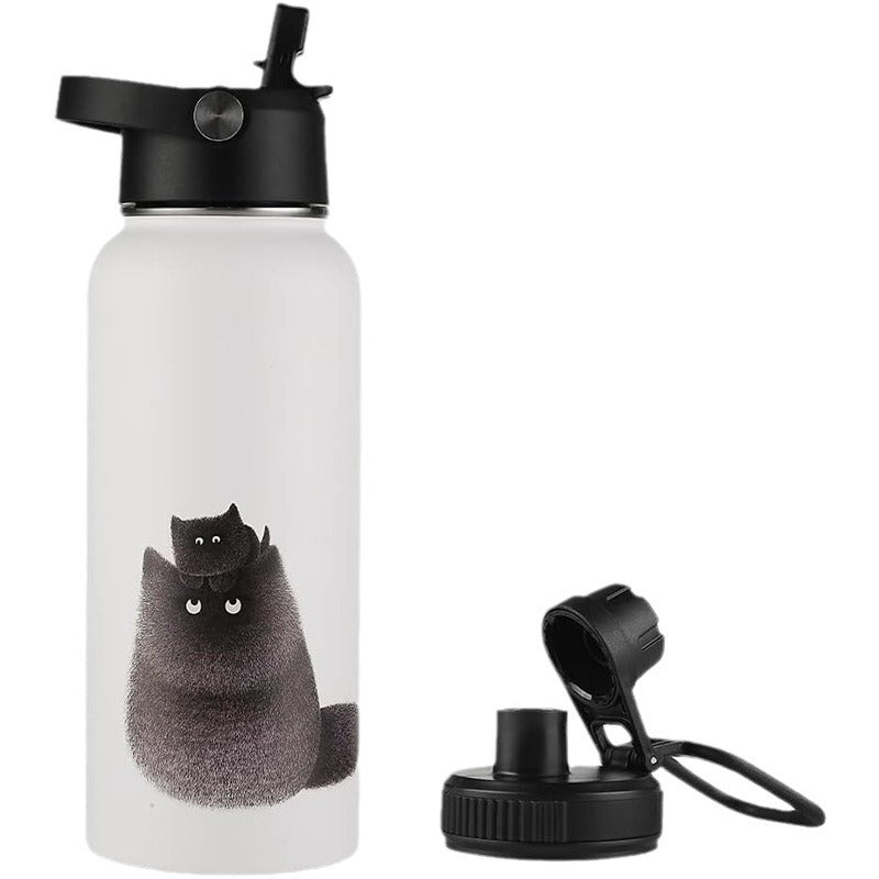 Sports spray travel kettle thermos cup
