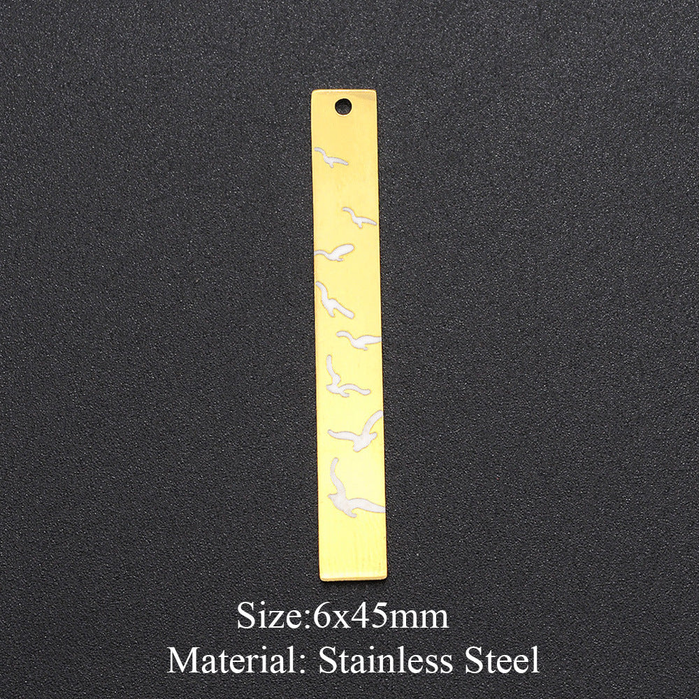 5 piezas/paquete, colgante de sol con forma de ojo de reloj de arena. 