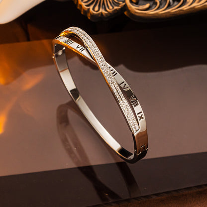 Cross Roman Bracelet for Women, Fashionable Cross-Border Wholesale