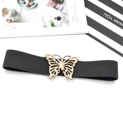 Hollow butterfly decorative belt
