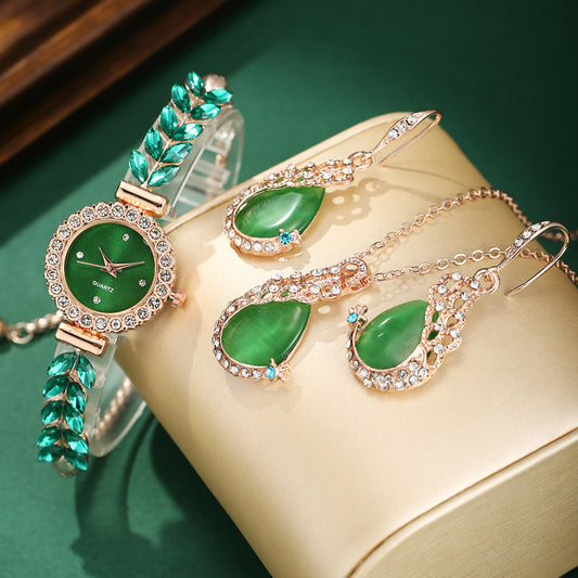 Quartz watch jewelry set wholesale