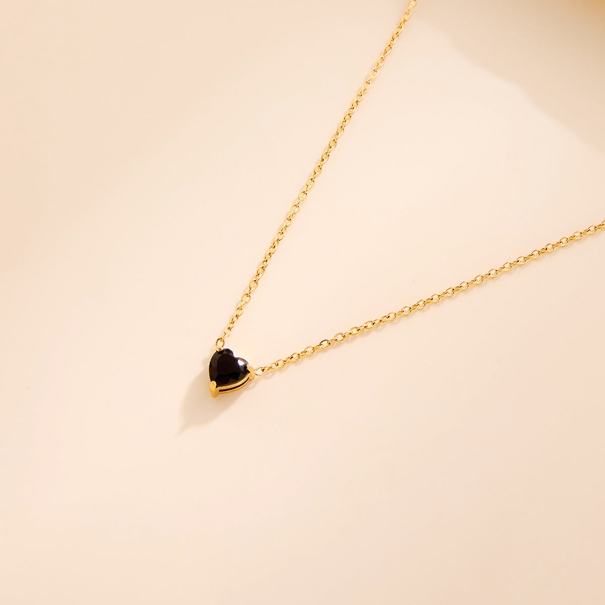 Color square crystal zircon fashion women's necklace