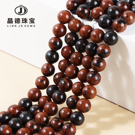 Golden swan stone loose beads