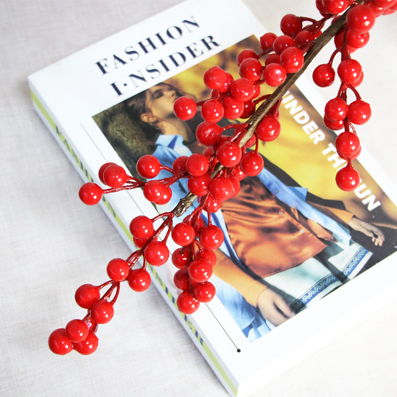 Christmas fruit red fruit fortune fruit 12 small red fruits