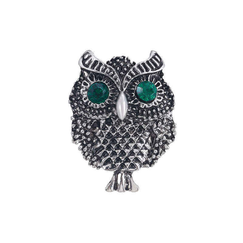 Chinese style metal brooch