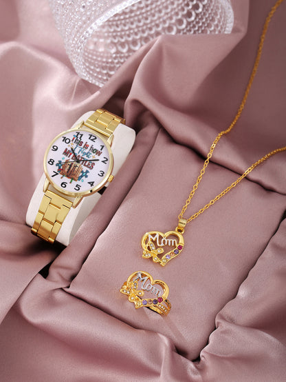 Butterfly suit fashion temperament quartz watch