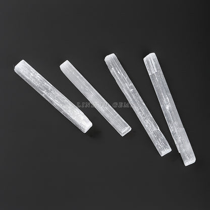 Varilla de piedra áspera de yeso cristalino blanco permeable 