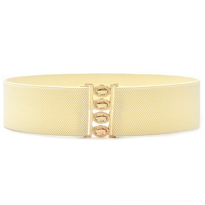Elastic elastic belt for women