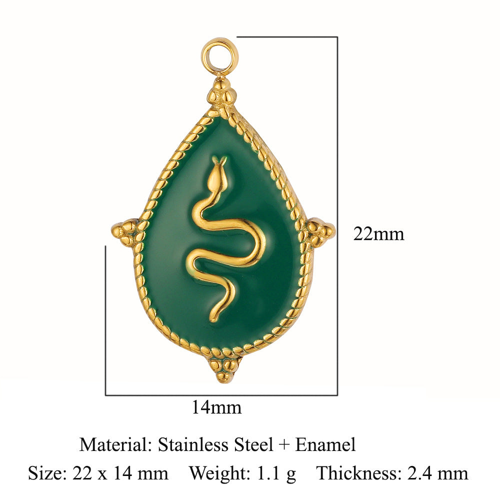 Branches Leaves Tree of Life Flowers Stainless Steel Pendant