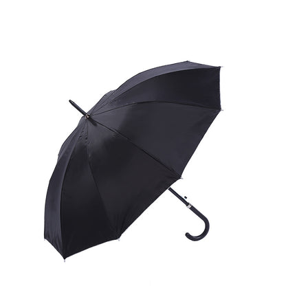 Business Long Handle Umbrella 16 Ribs Wooden