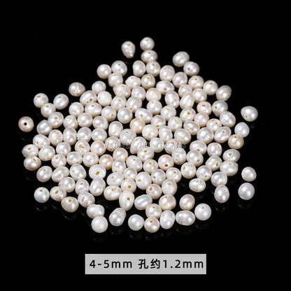 4-5Mm natural white freshwater macroporous pearl