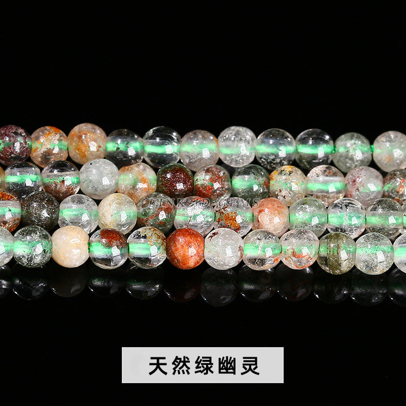 4Mm natural stone crystal agate small beads round beads