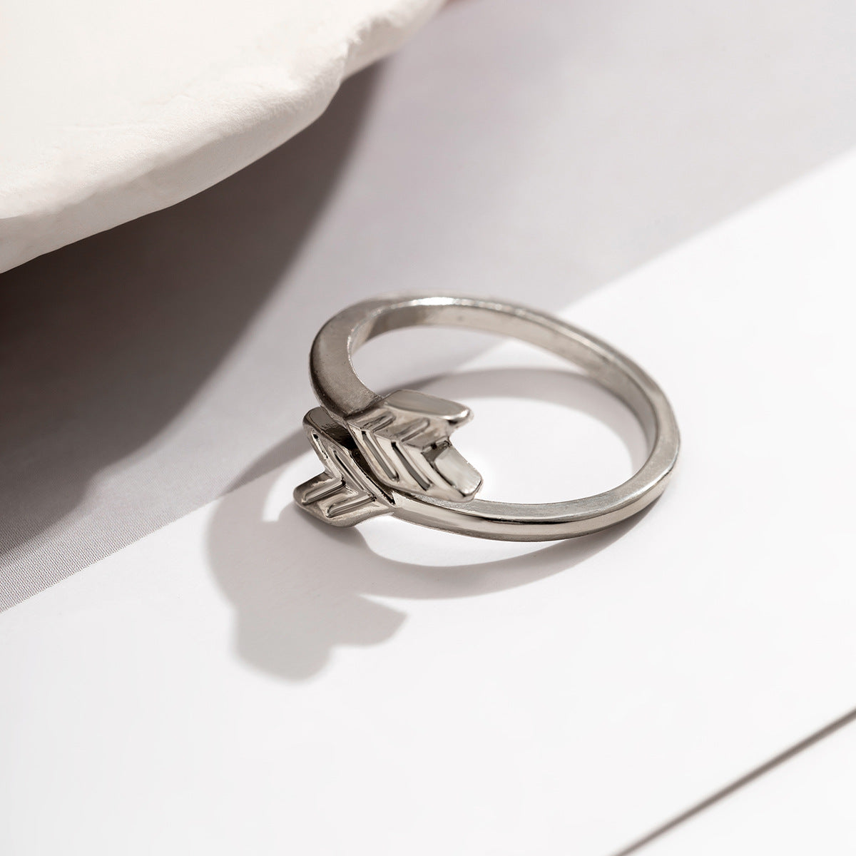 Star Moon Leaf Rhinestone Ring