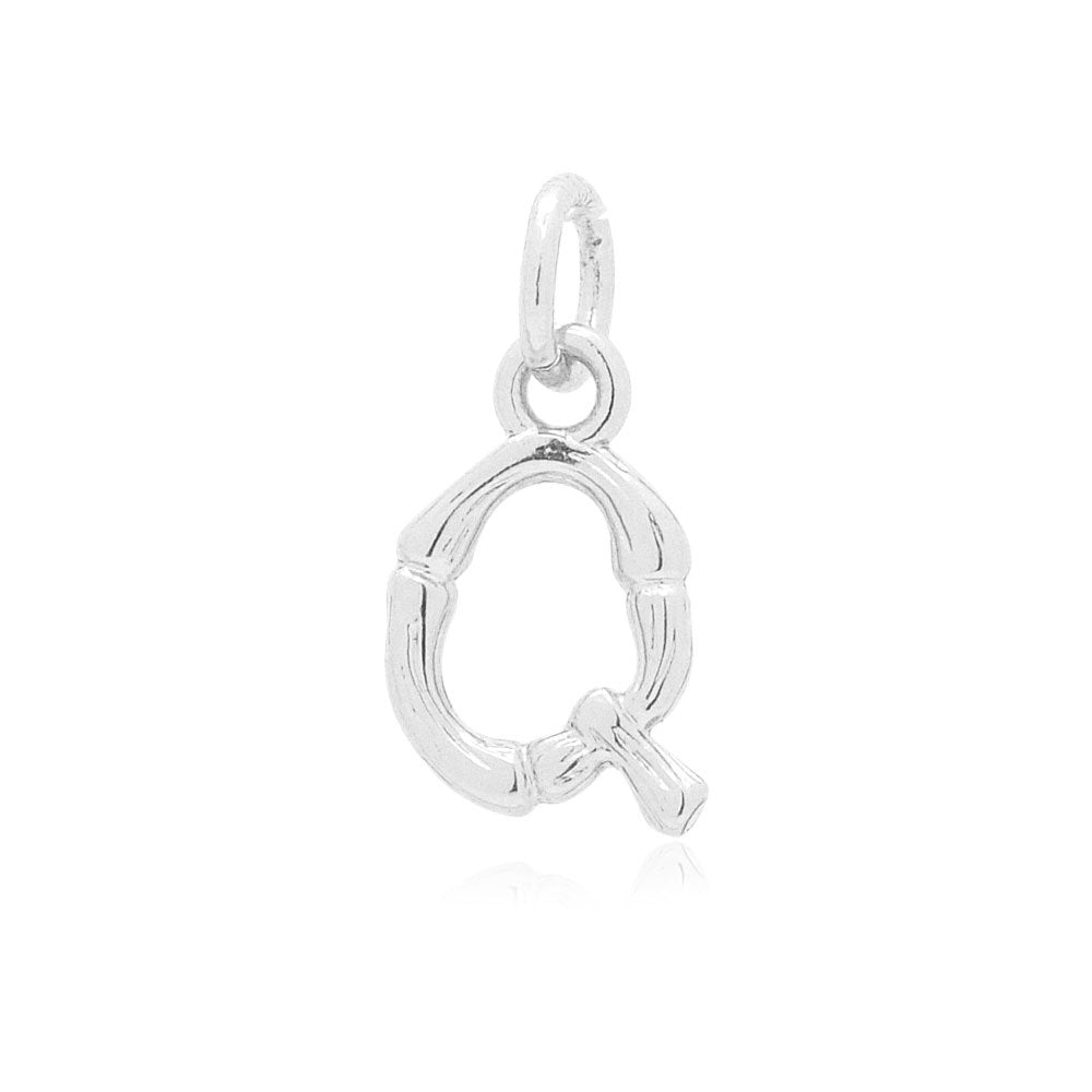 5 pcs/pack of 26 English alphabet brass pendants