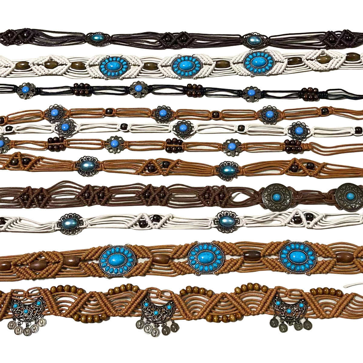 Ethnic style women's belt