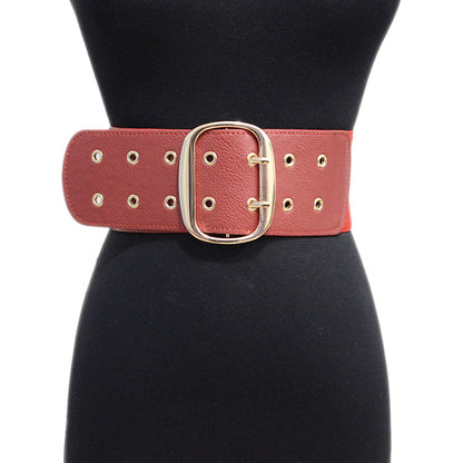 Punk punched breathable waist seal