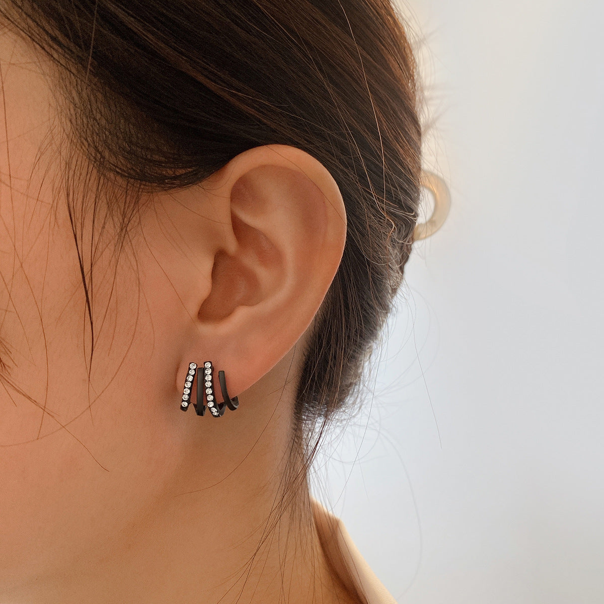 Metal Ball Stud Earrings