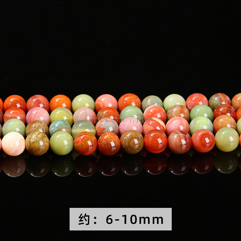 Alxa agate loose beads