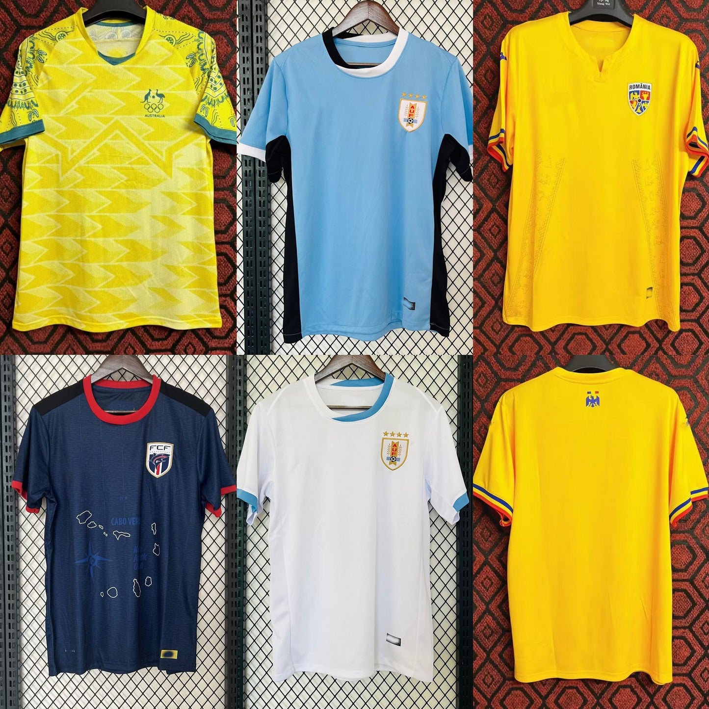 24-25 Romania Australia Uruguay Cape Verde Jersey