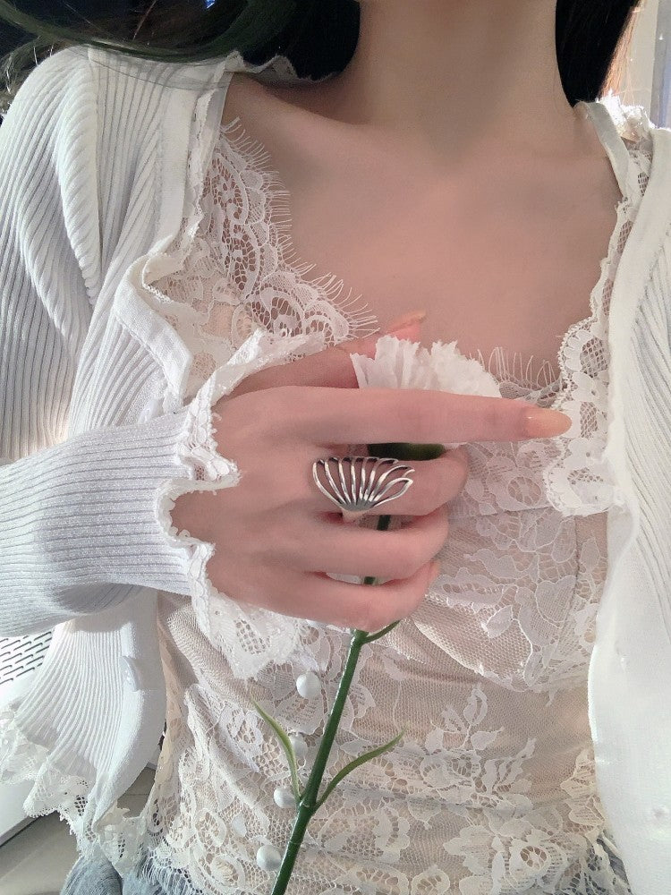 Ring butterfly girl