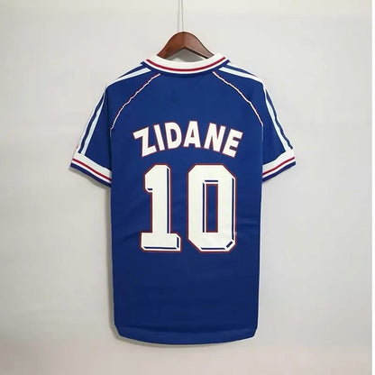 82-06 France Home Away Zidane Henry Retro Long Short Sleeve Mbapp¨¦ Jersey