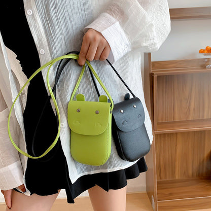 Cute cartoon mobile phone bag mini bag