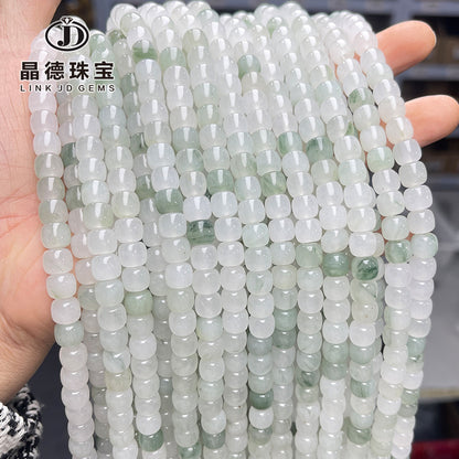8/10Mm natural Tianshan jade old-fashioned beads