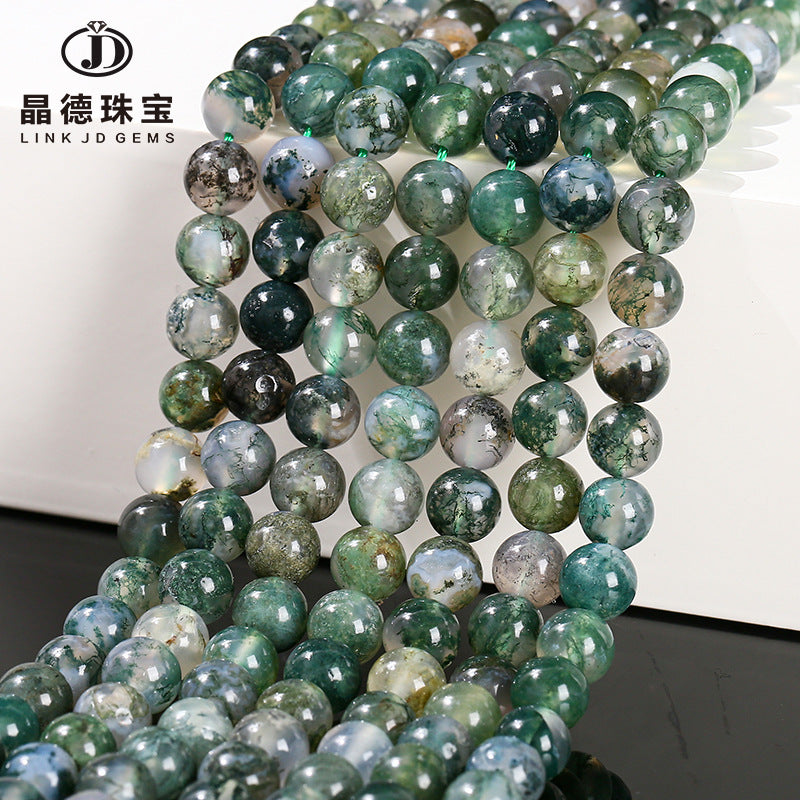 Aquatic agate loose beads accessories bracelet beads