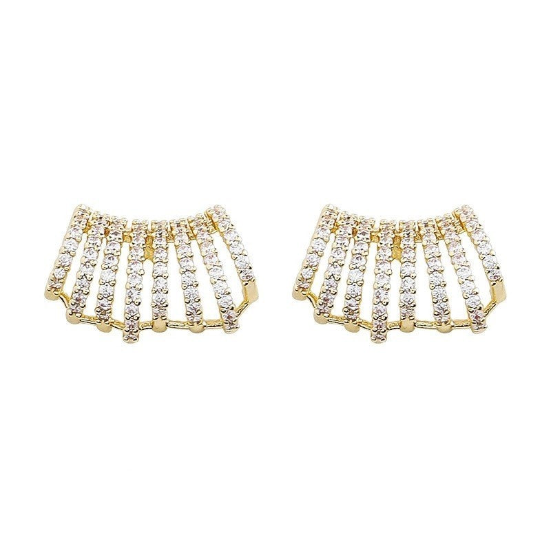 Full diamond premium earrings