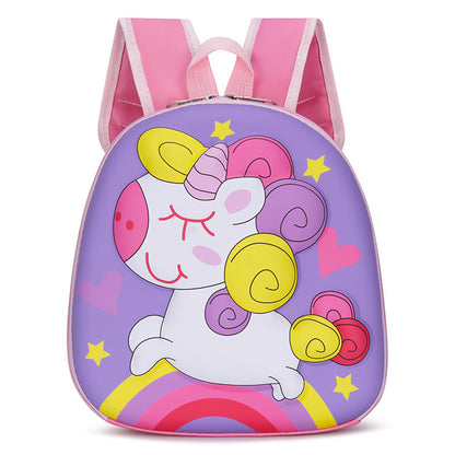 Cute Eggshell Ice and Snow Kindergarten Baby Schoolbag