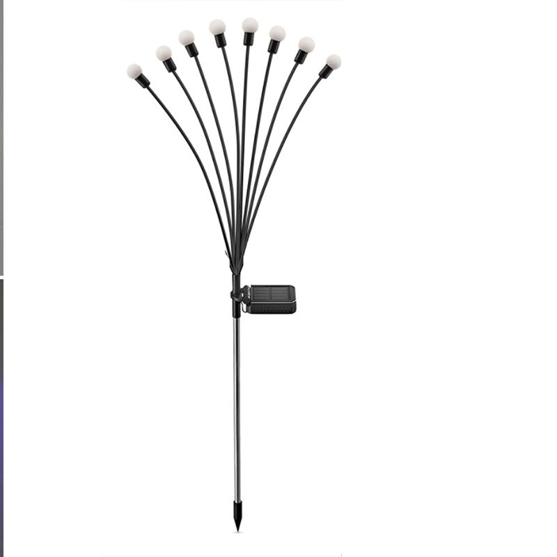 Lámpara LED para jardín Firefly solar transfronteriza 