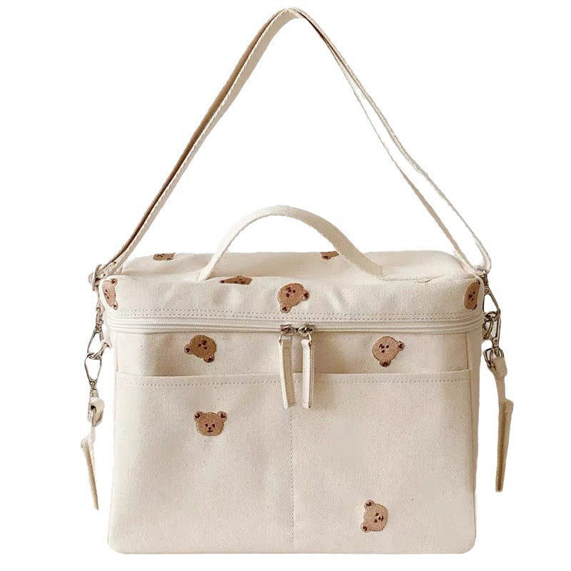 Children's bear insulation bag mommy bag