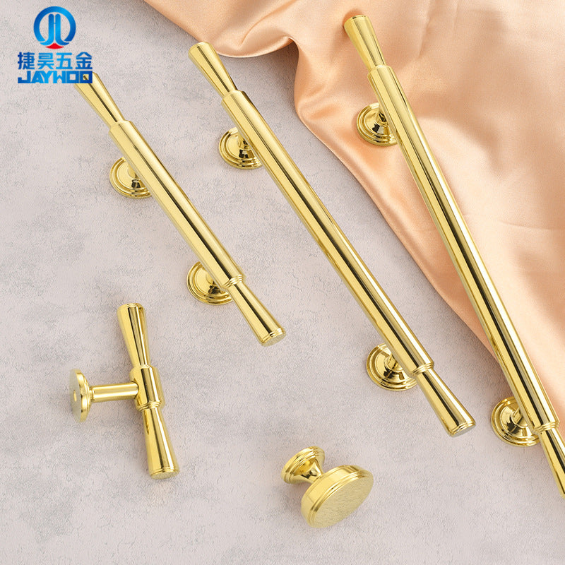 Electroplated French Gold Brass Handle