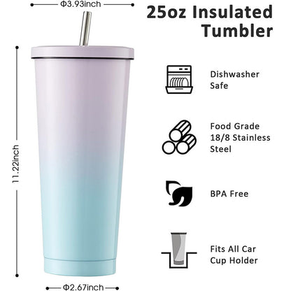 Double layer 304 stainless steel thermos cup