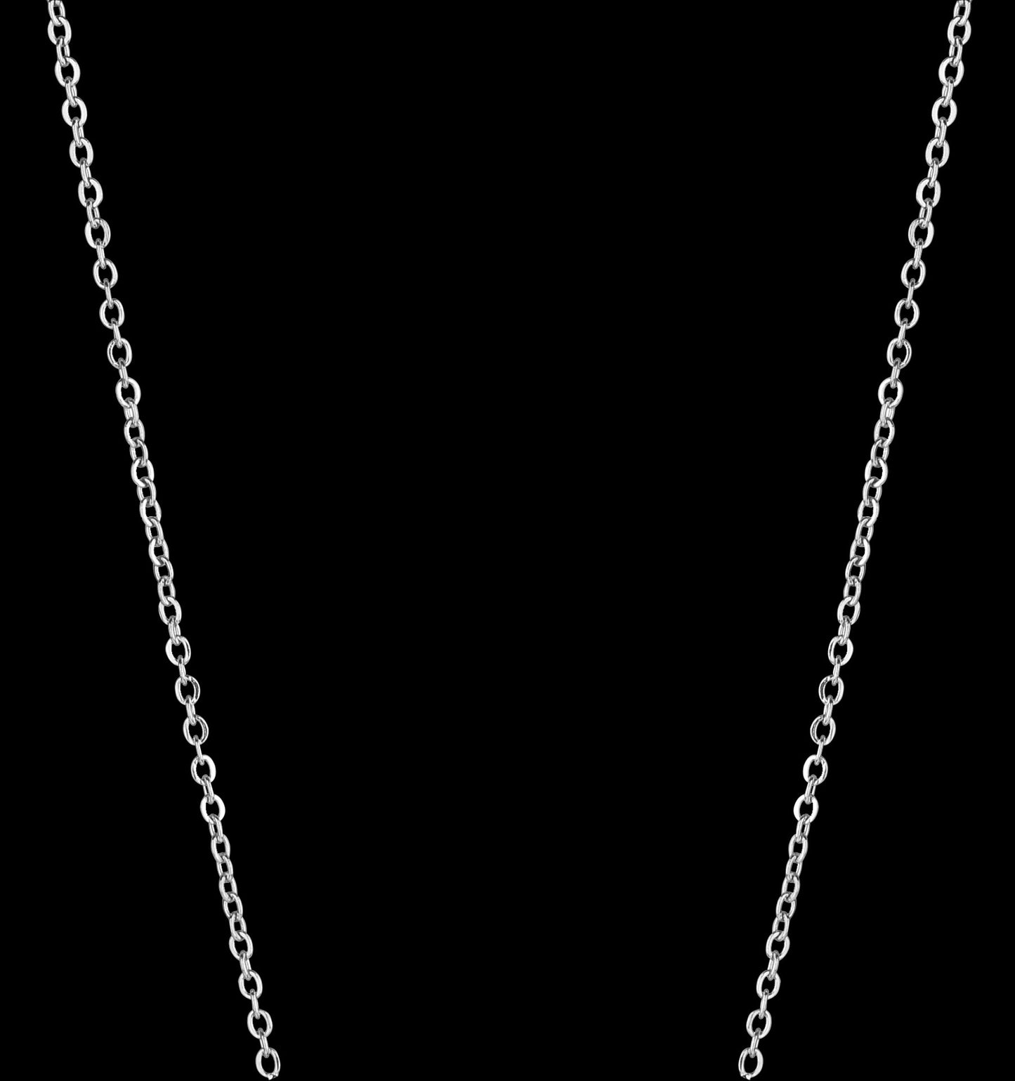 Fashion silver titanium steel necklace
