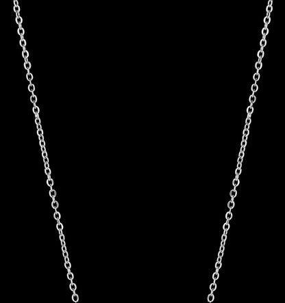 Fashion silver titanium steel necklace