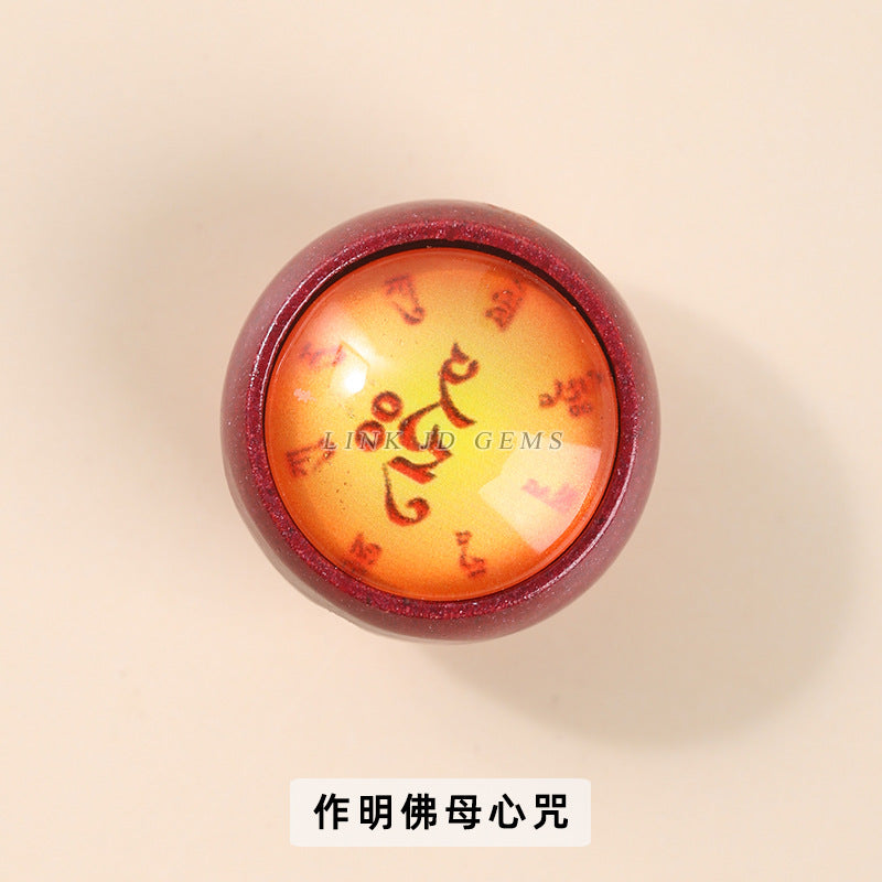 97% high content purple gold sand thangka beads