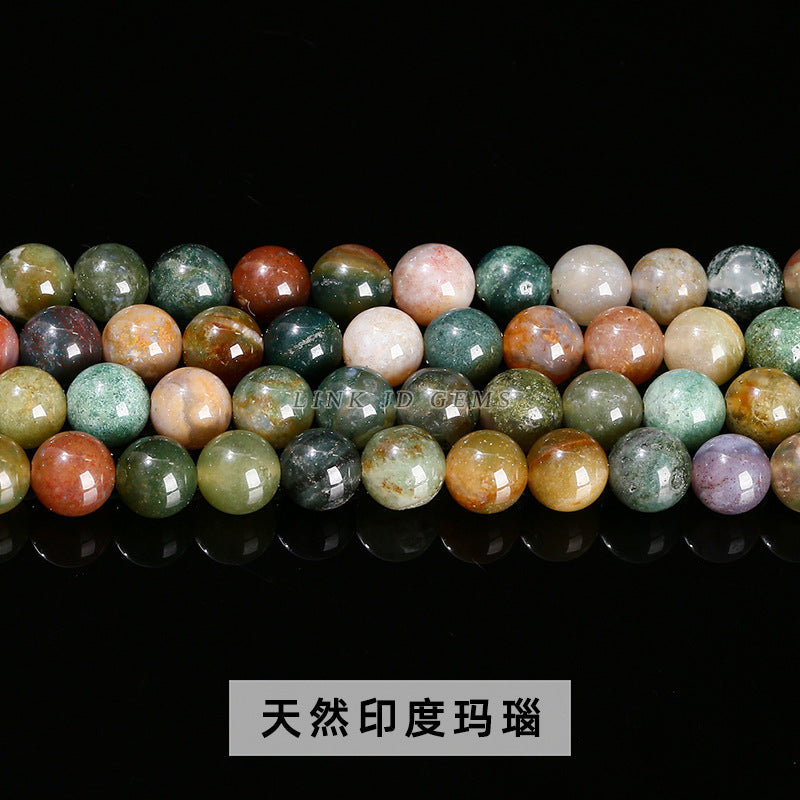 Striped agate loose beads