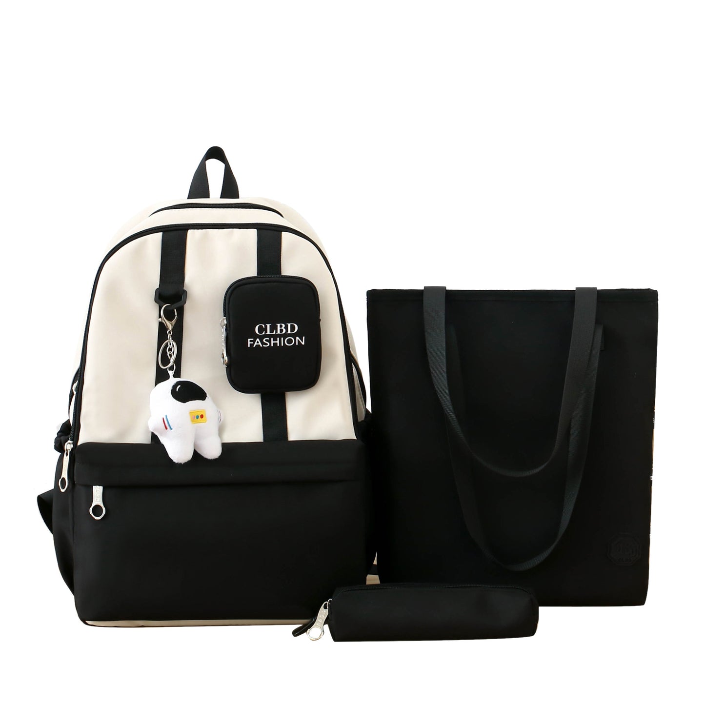 3-piece nylon backpack trend