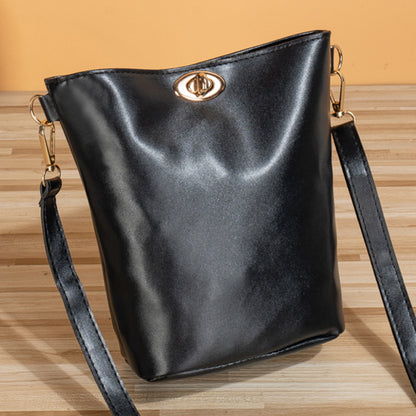 Fashion Lock Crossbody Shoulder Bag