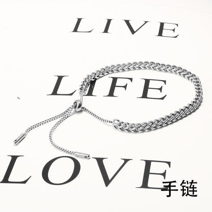 Pull-out woven bracelet