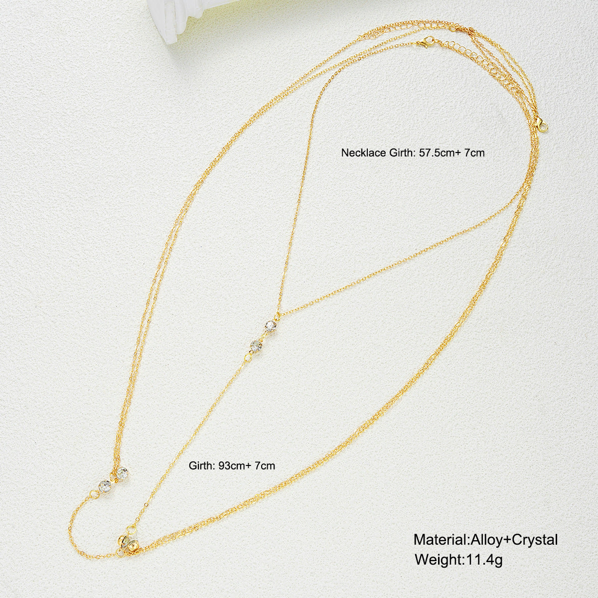 Alloy Fan Waist Chain