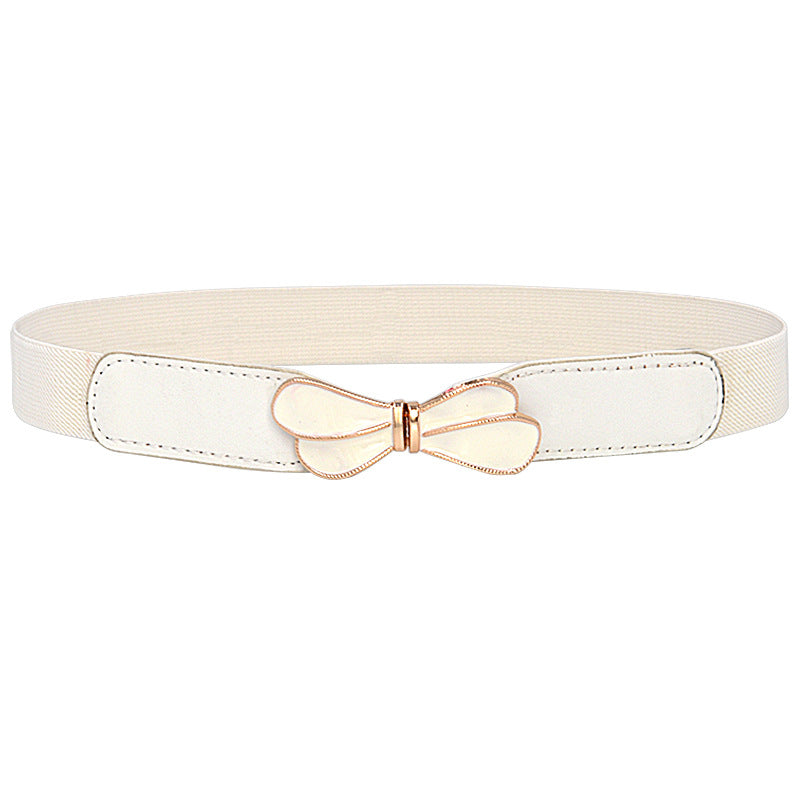 Elastic belt with belt