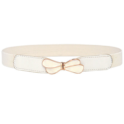 Elastic belt with belt