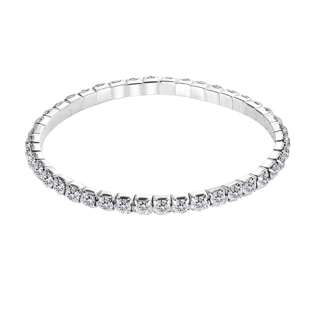 Multi-Layer Diamond Anklet
