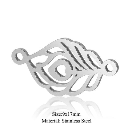5 pcs/titanium steel jewelry connecting accessories