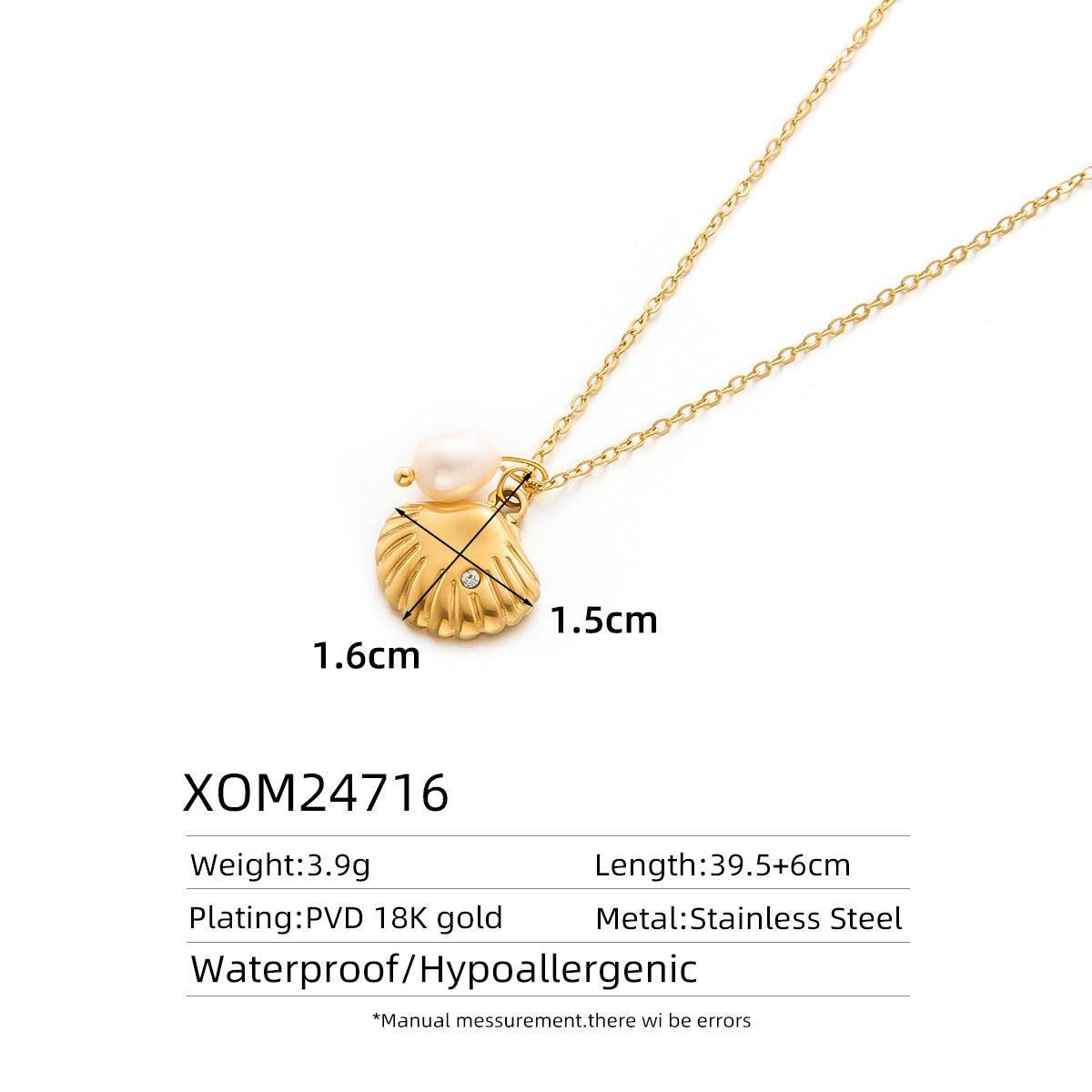 High-End Non-Fading Titanium Steel Women's Collarbone Necklace — INS Euro Style