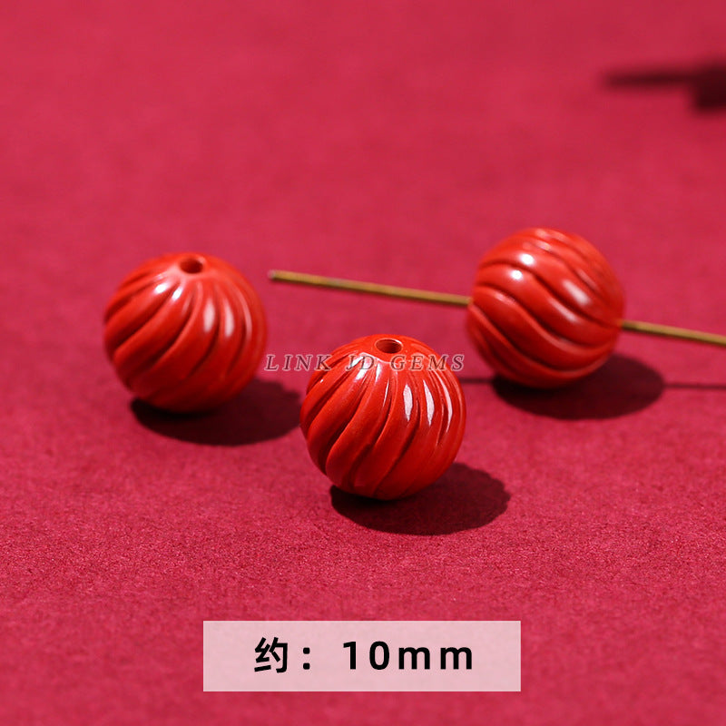 Emperor Sand Carving Accessories Lotus Pixiu Loose Beads