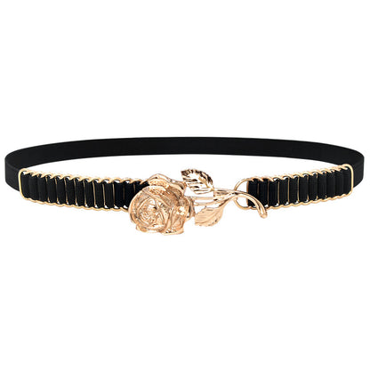 Elastic belt women's fine decoration trend