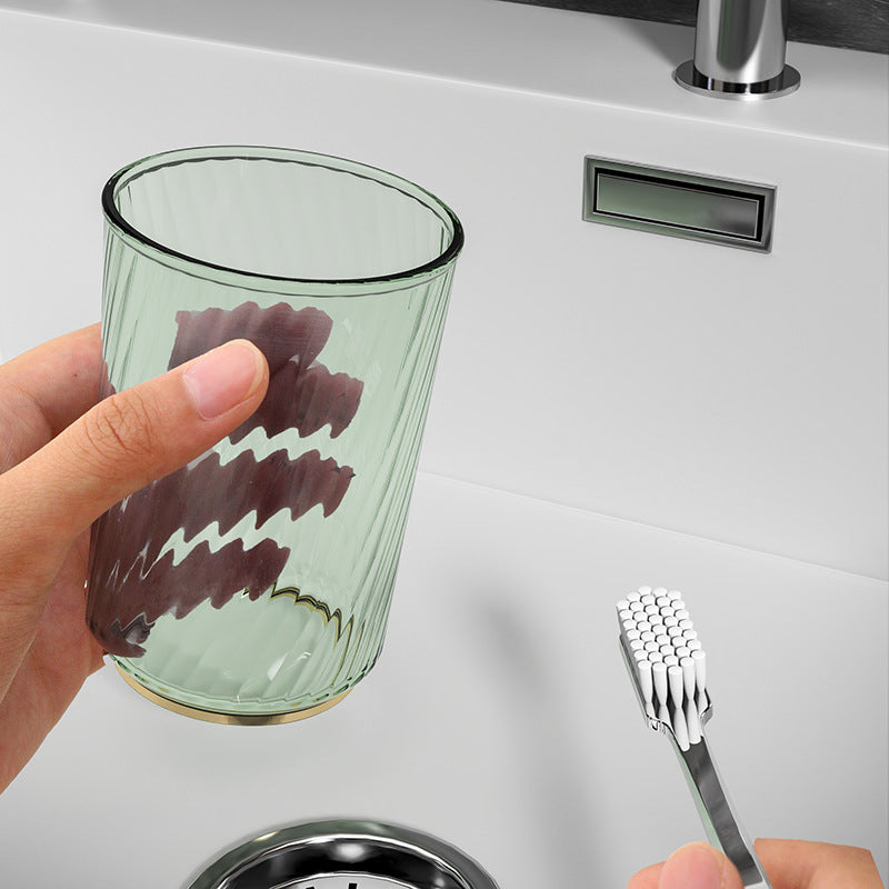 Electroplated Toothbrush Cup